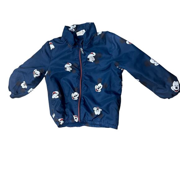 Baby Boy Bundle Mickey Mouse Jacket H&M Denim Jeans 12-18 months - Picture 2 of 6